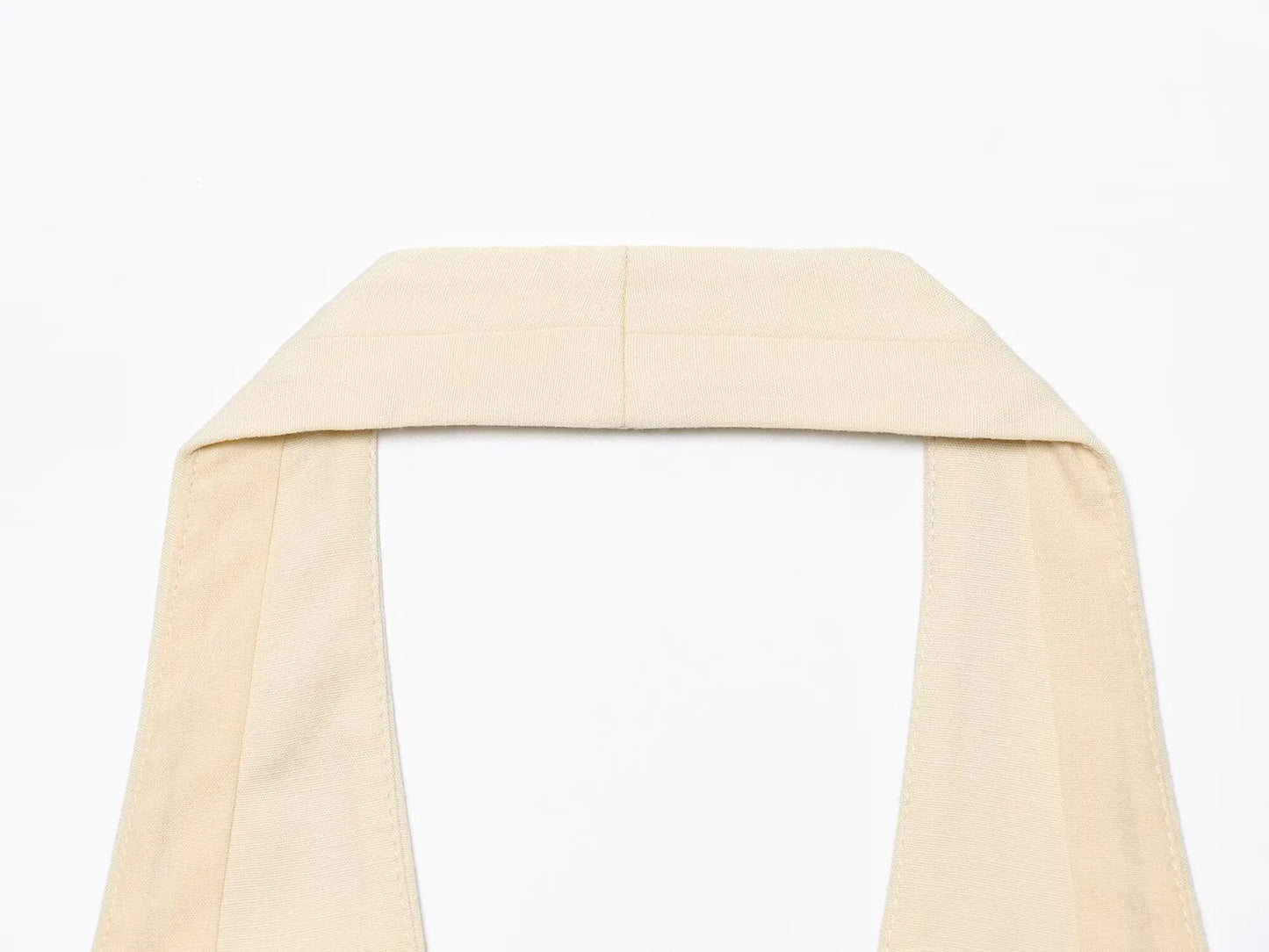 Colete feminino 2025, de cor lisa, decotado nas costas, modelagem justa, com gola halter, peça elegante/modeladora