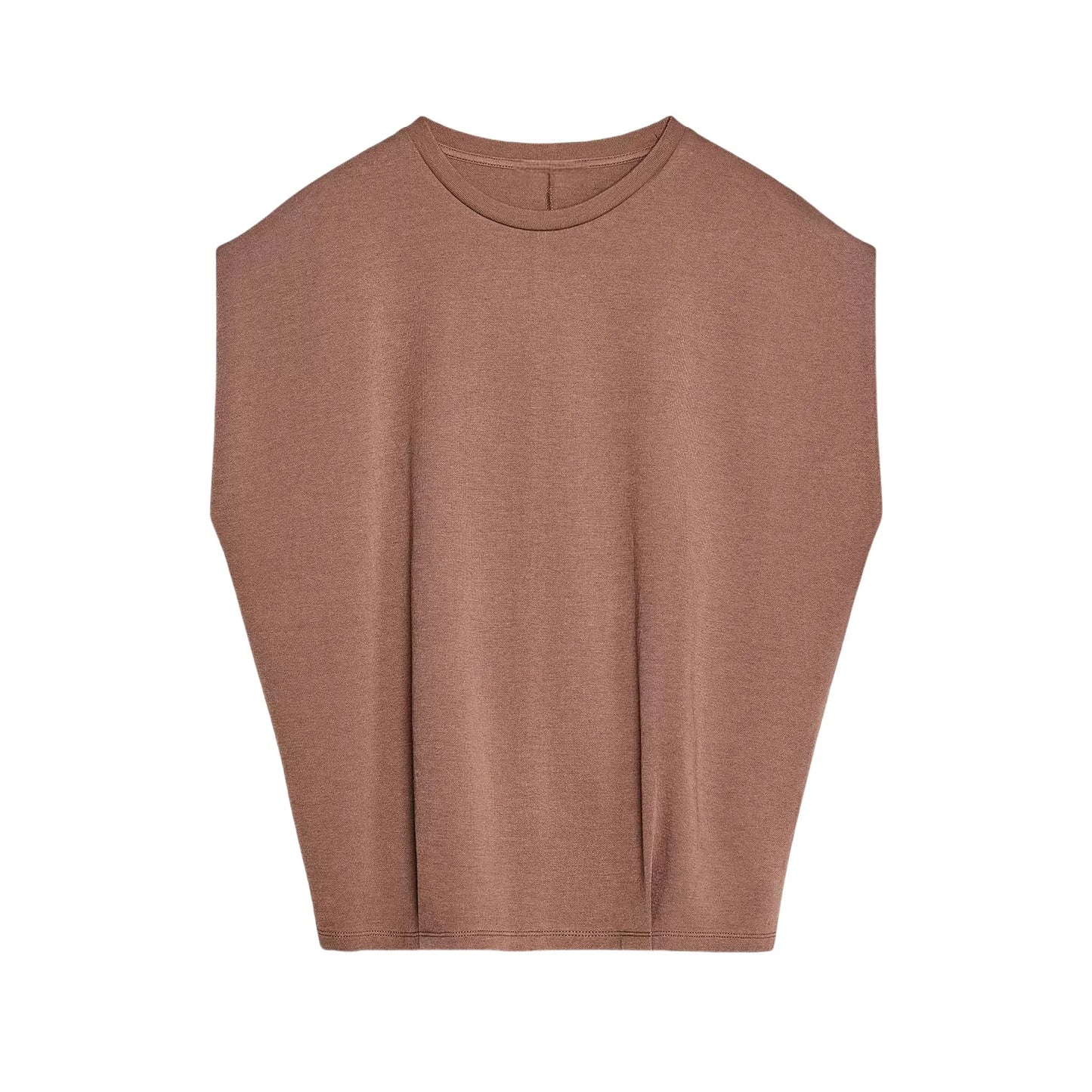 Conjunto BSK&amp;TRAF – Novidades Verão 2025: Camiseta feminina confortável com ombro caído e manga curta + calça casual de cintura média para o dia a dia.