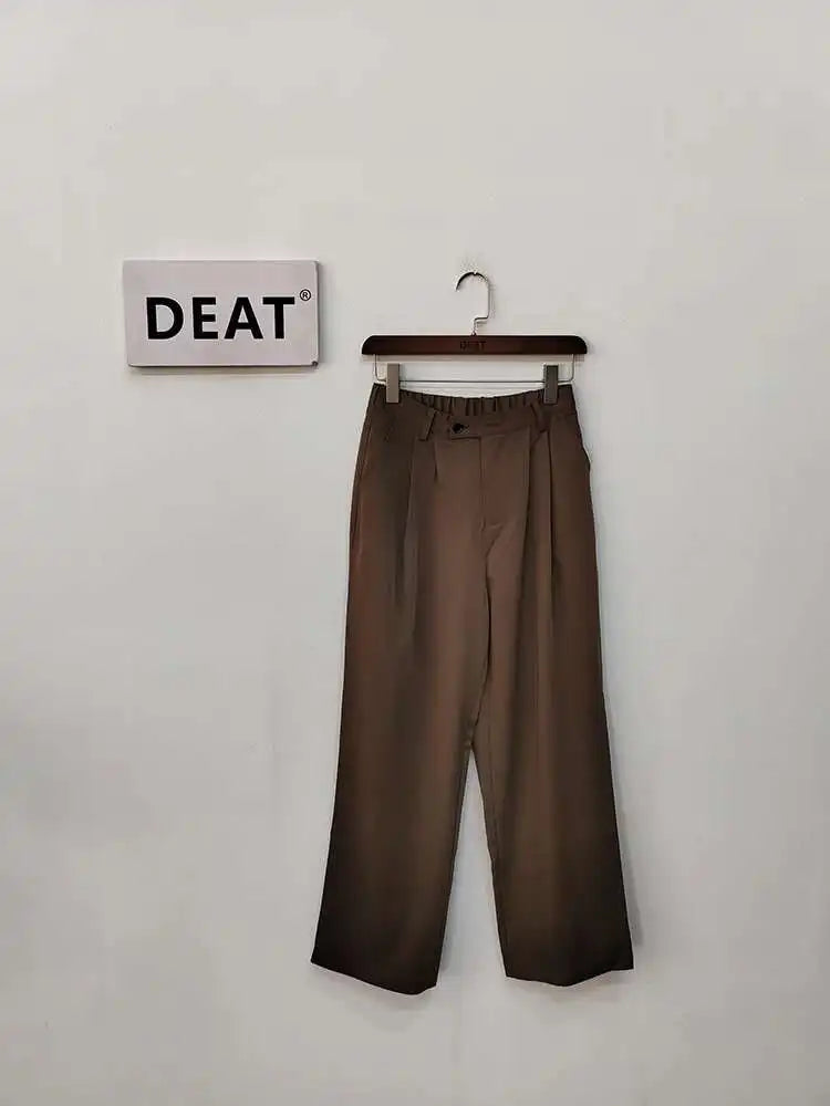 Conjunto feminino fashion, blazer liso com lapela