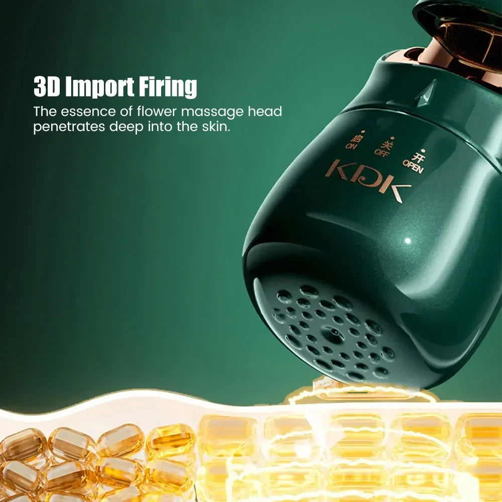 Dispositivo Multifuncional EMS para Firmeza da Pele (Rosto, Pescoço e Olhos)