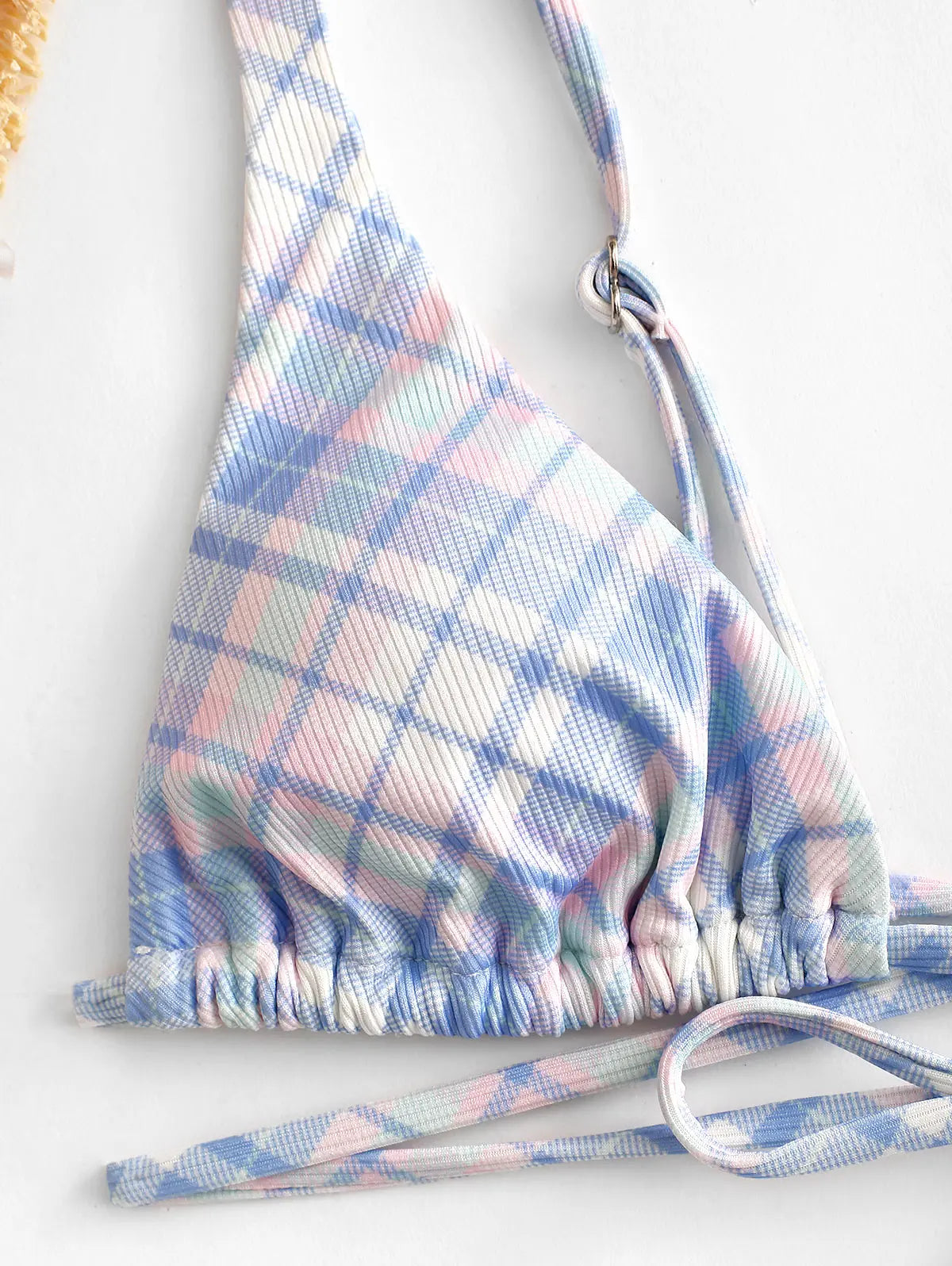 Biquíni feminino xadrez