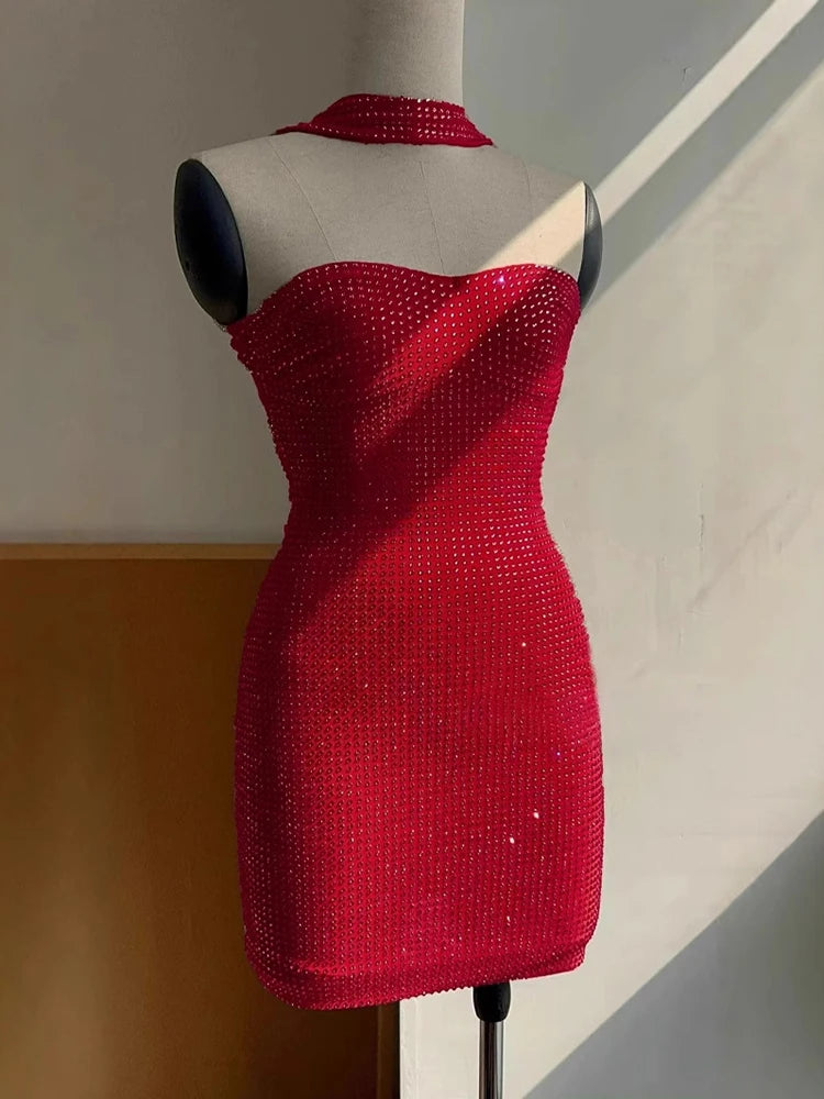 DEAT – Vestido feminino fashion em tom damasco 