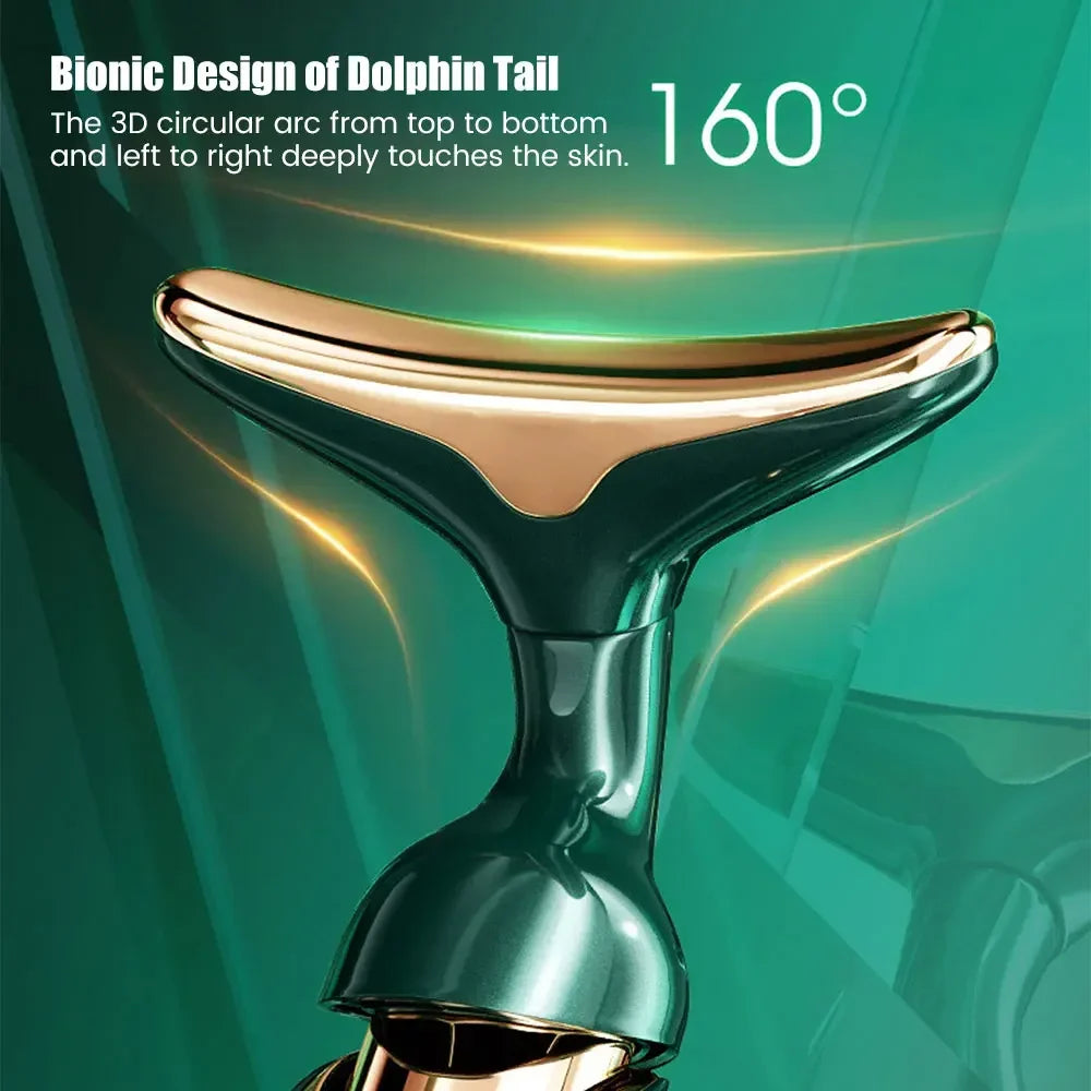 Dispositivo Multifuncional EMS para Firmeza da Pele (Rosto, Pescoço e Olhos)