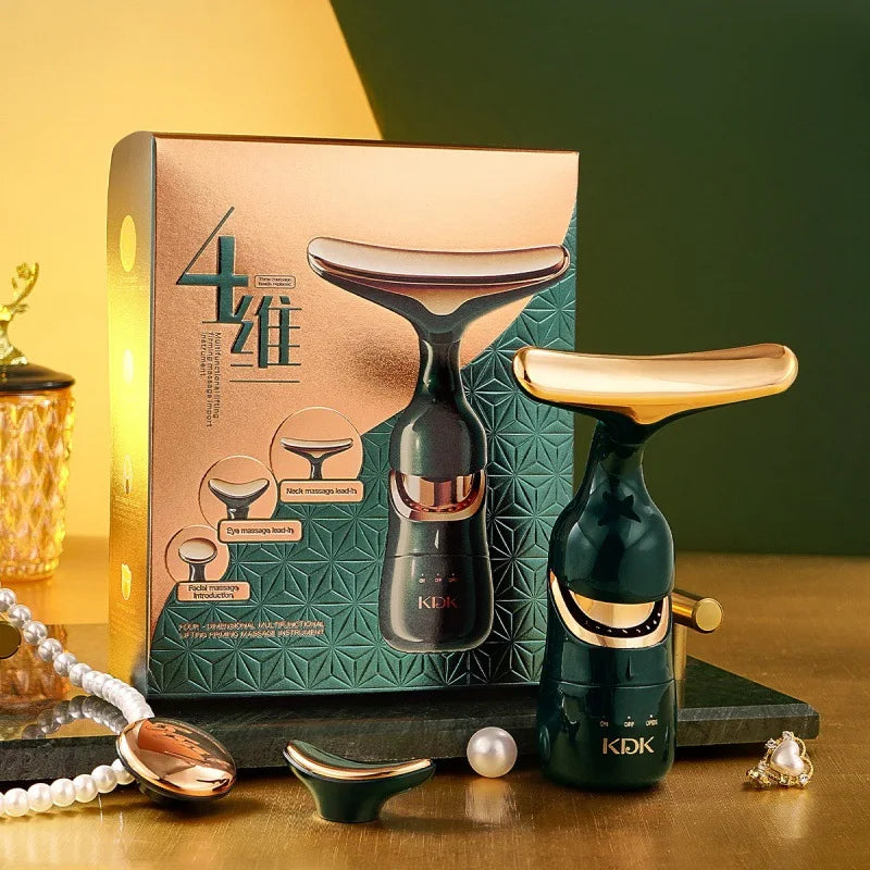 Dispositivo Multifuncional EMS para Firmeza da Pele (Rosto, Pescoço e Olhos)