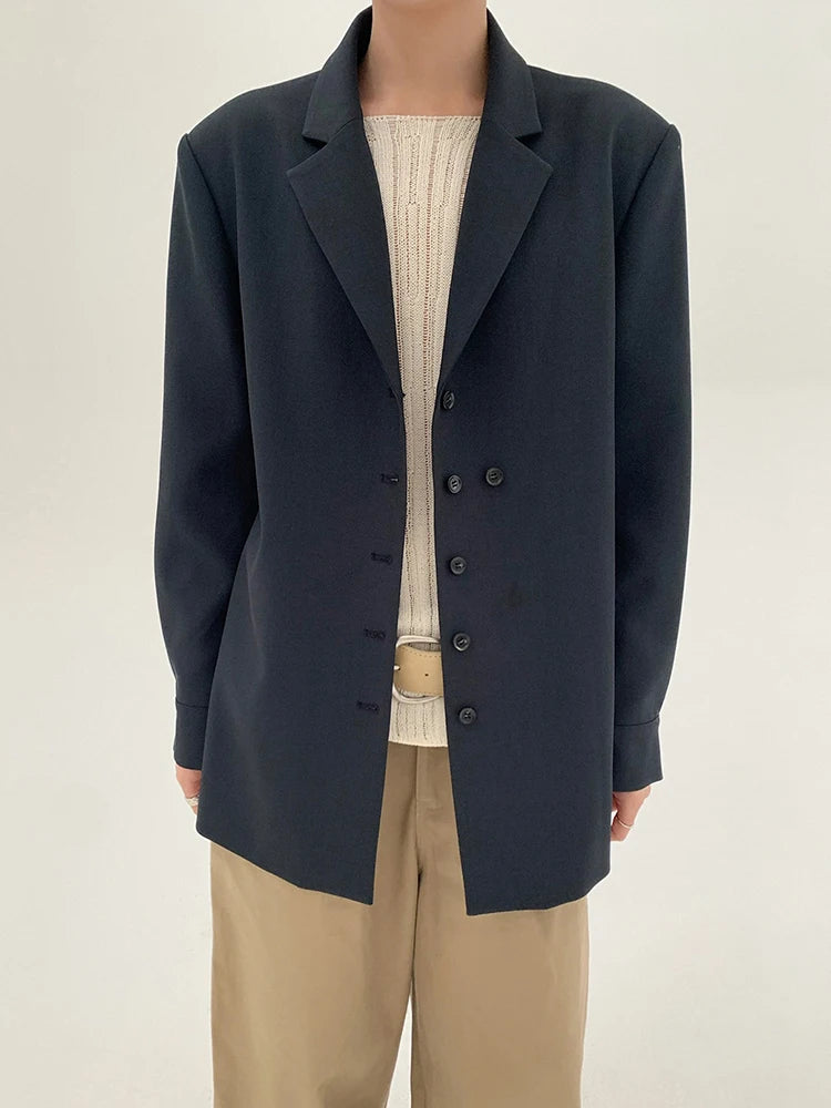 Blazer feminino azul marinho