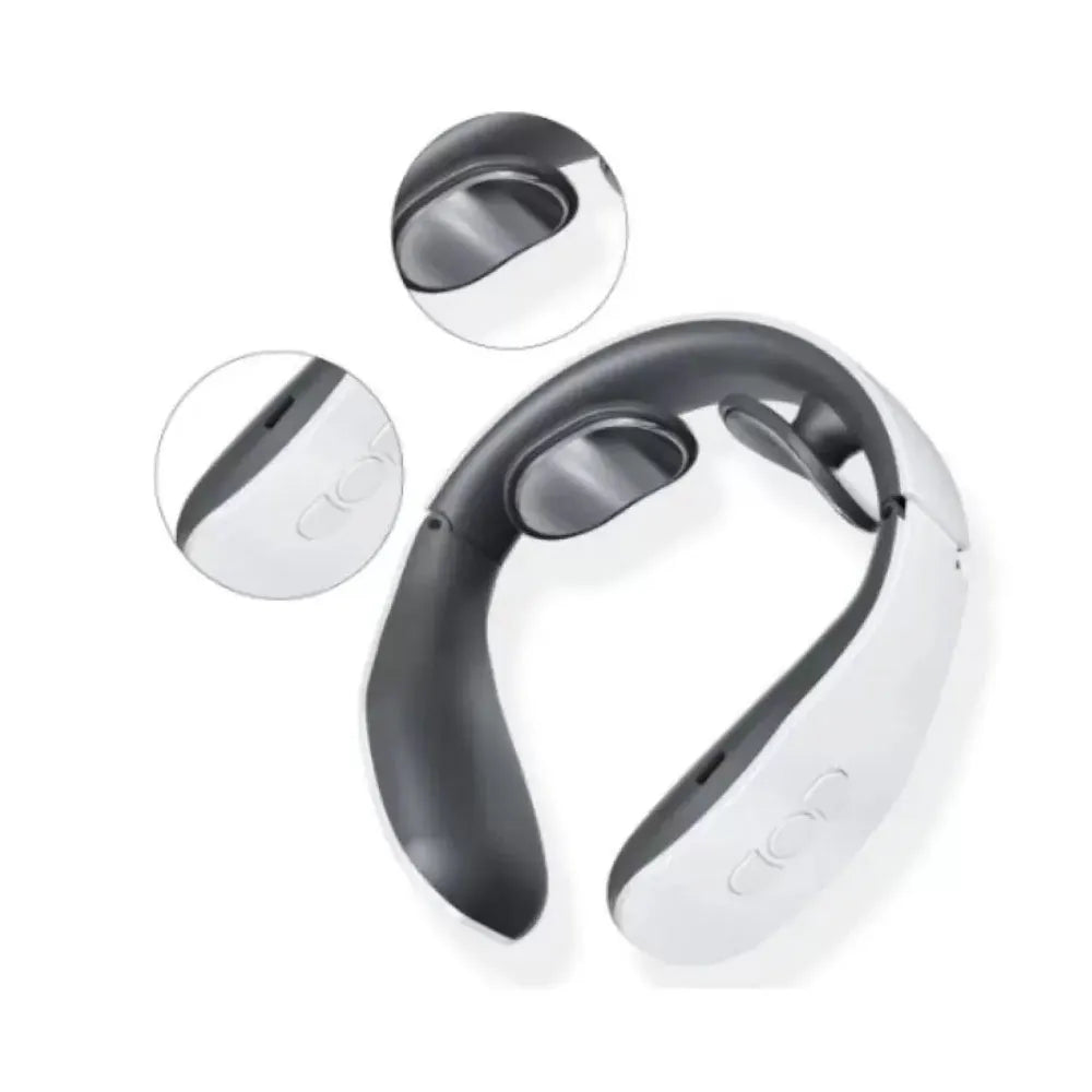 Massageador Inteligente Elétrico Pescoço Cervical Recarregável Dobrável 
