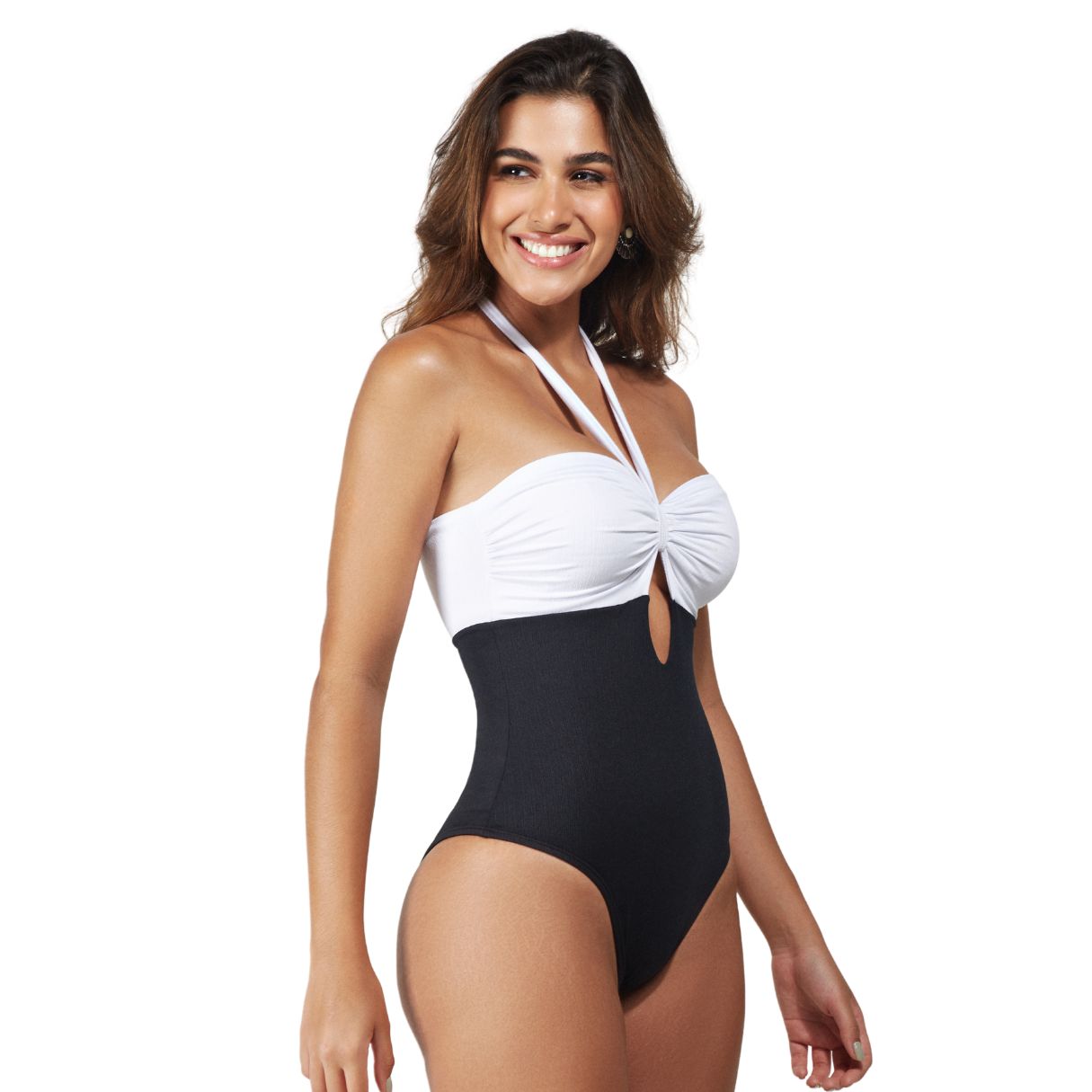 Body Maiô Canal L'evo, Busto Vazado, Bojo Fixo 