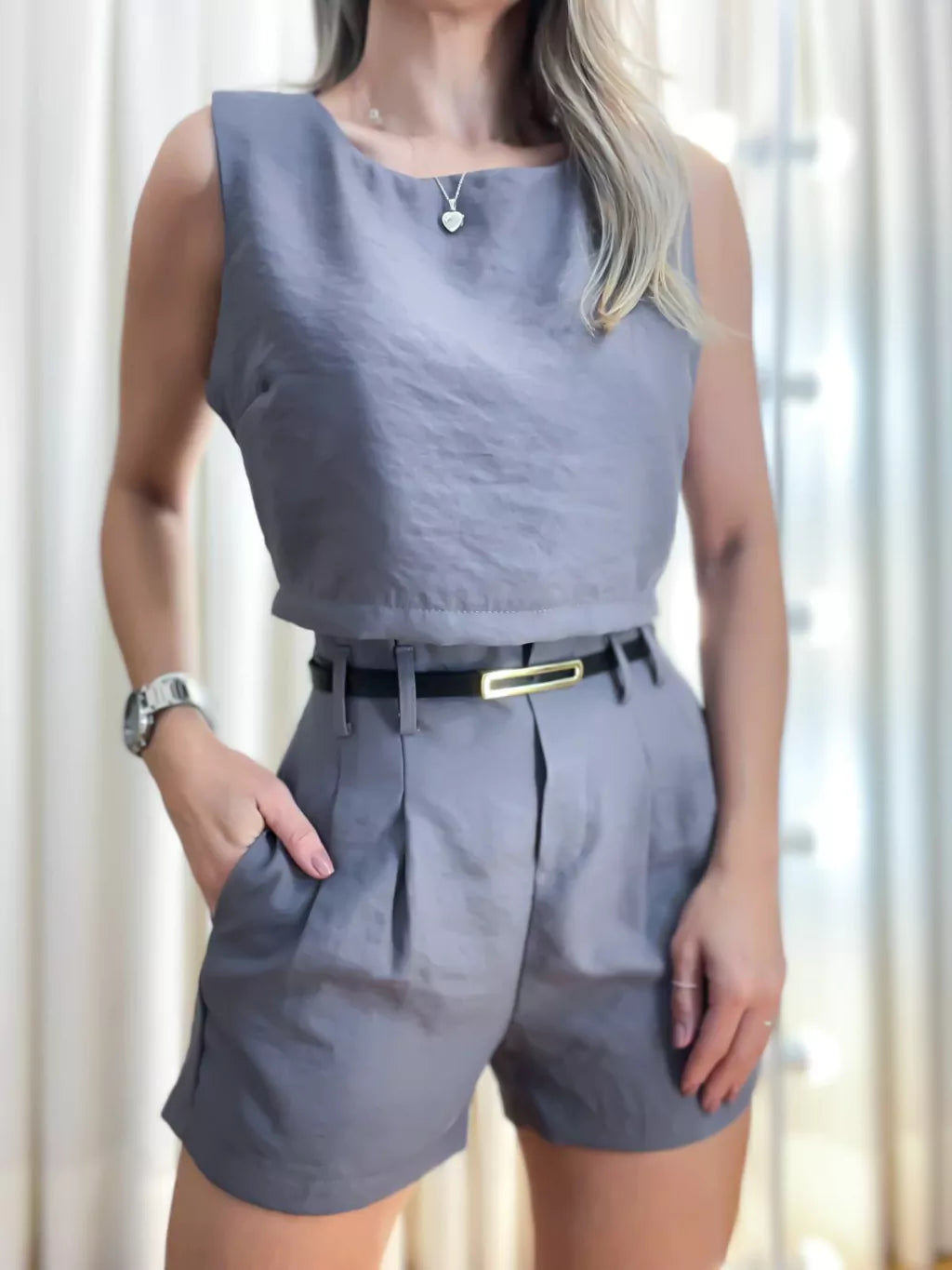 Short Feminino Alfaiataria Marant Amalia